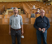 Dr. Robin John und Prof. em. Dr. Thomas Lichte 